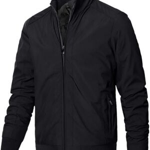 Reaction Kenneth Cole Men's Black Lightweight Jacket szM in excellent condition